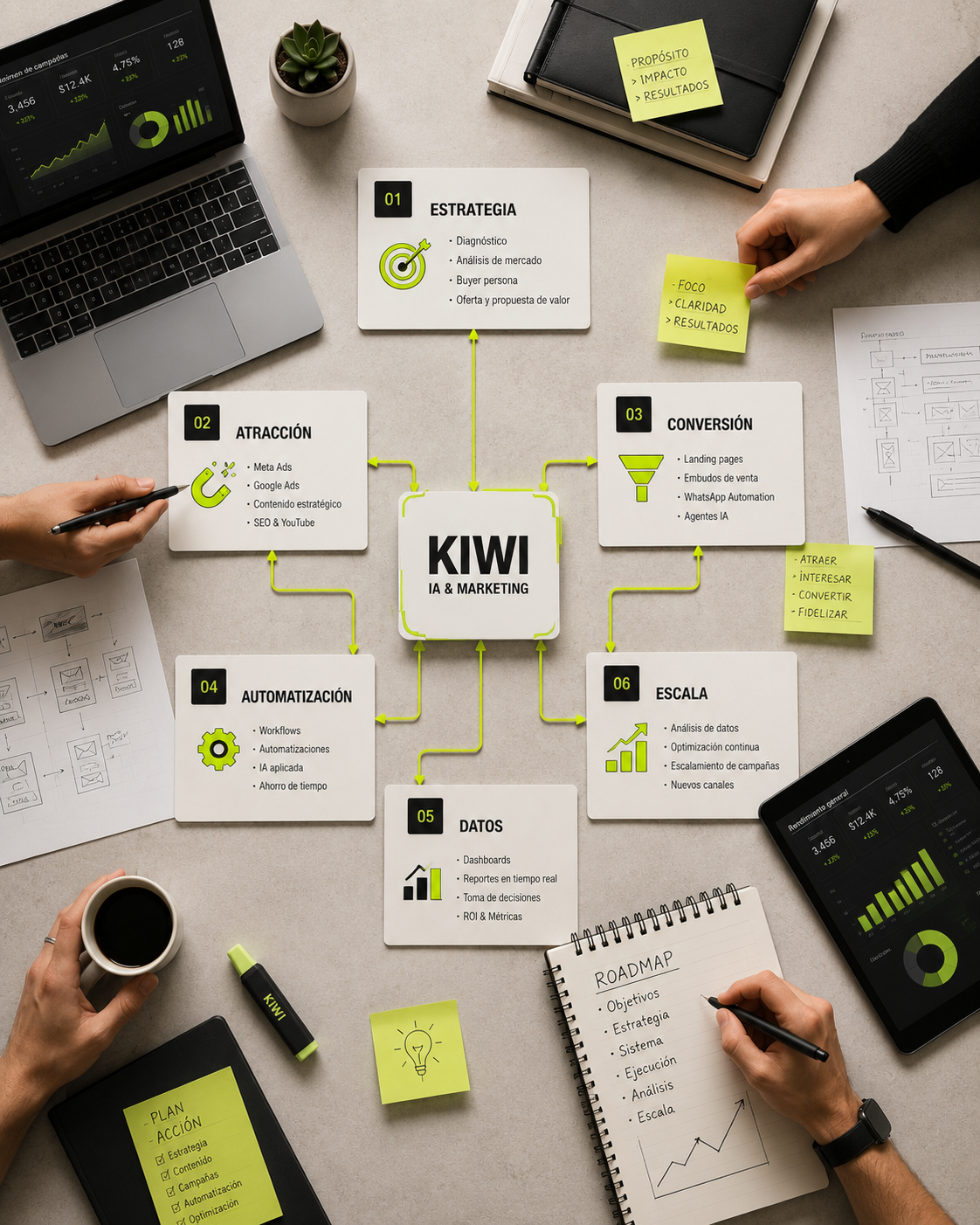 Proceso de trabajo KIWI